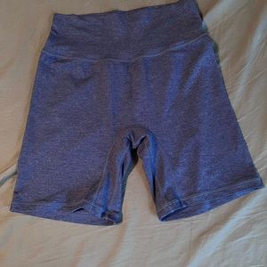 Bare 6” shorts in blueberry